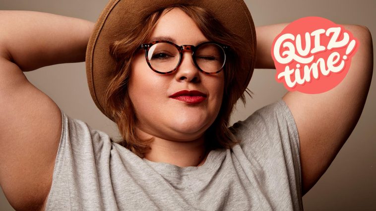 Woman wearing glasses