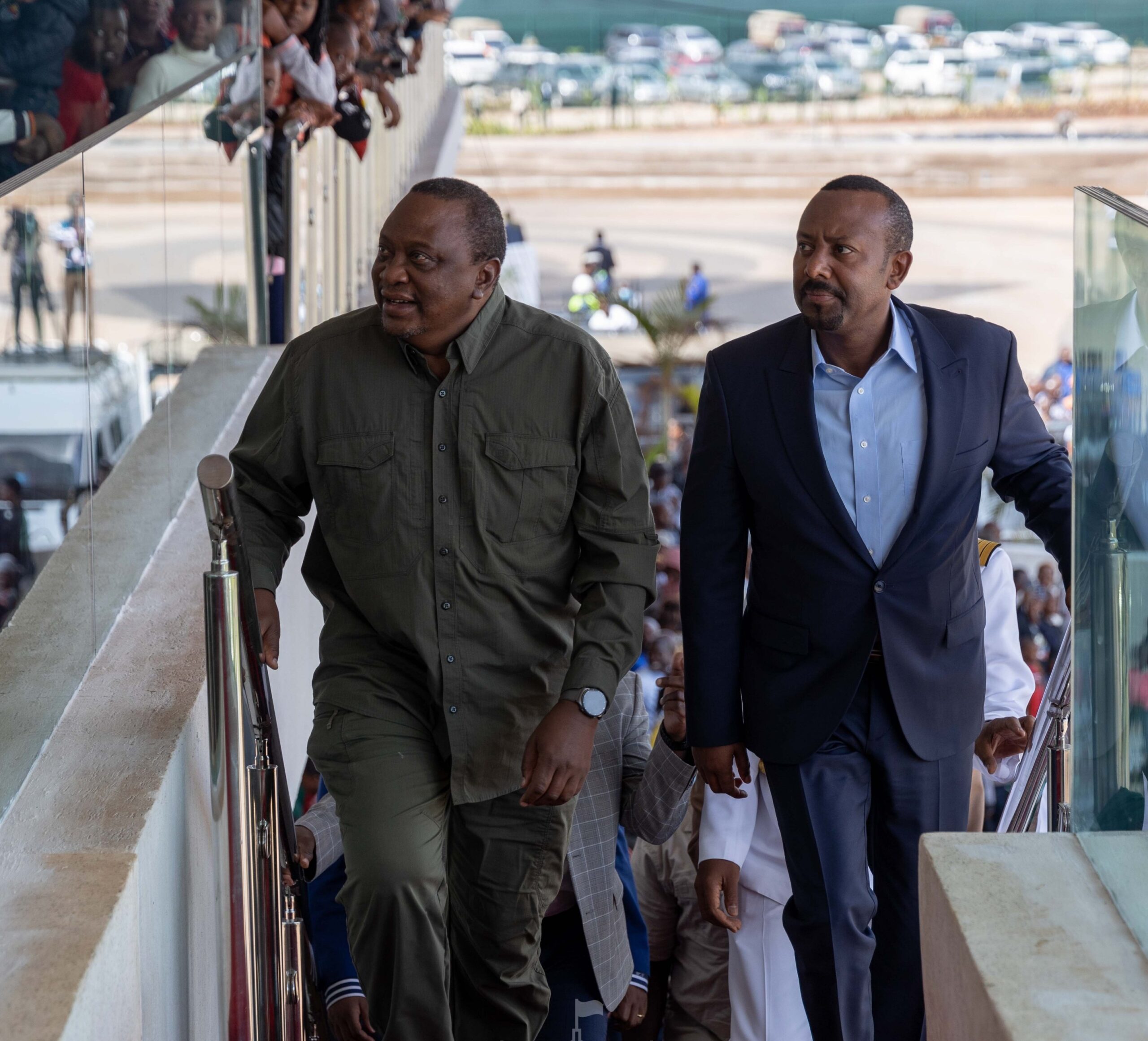 Read more about the article President Kenyatta and Ethiopian Premier Abiy Ahmed attend KDF Airshow