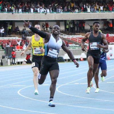 Read more about the article Ferdinand Omanyala sets a new record at Kip Keino Classic