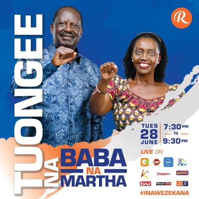 Read more about the article Raila Odinga and Martha Karua meet the Press