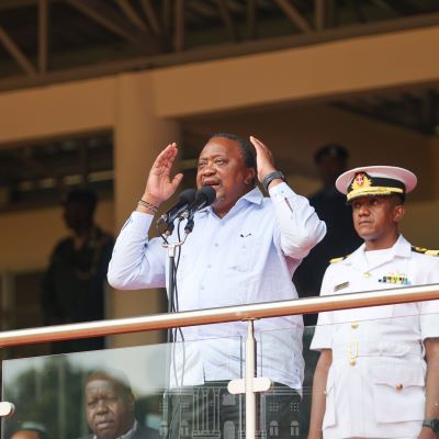 Read more about the article Uhuru urges Kenyans to move peacefully into the General Election